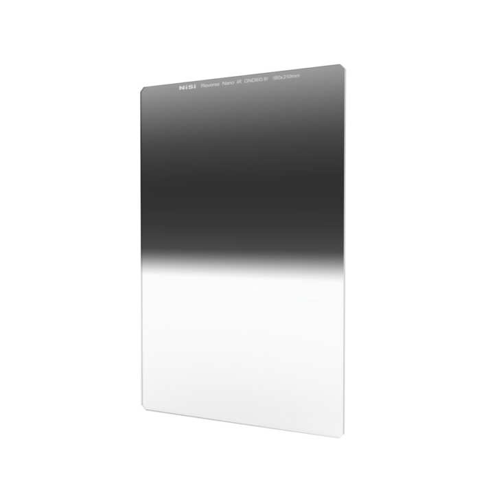 Nisi 180x210mm Reverse Nano IR Graduated Neutral Density Filter – ND8 (0.9) – 3 Stop NiSi 180mm Square Filter System | NiSi Filters Australia |