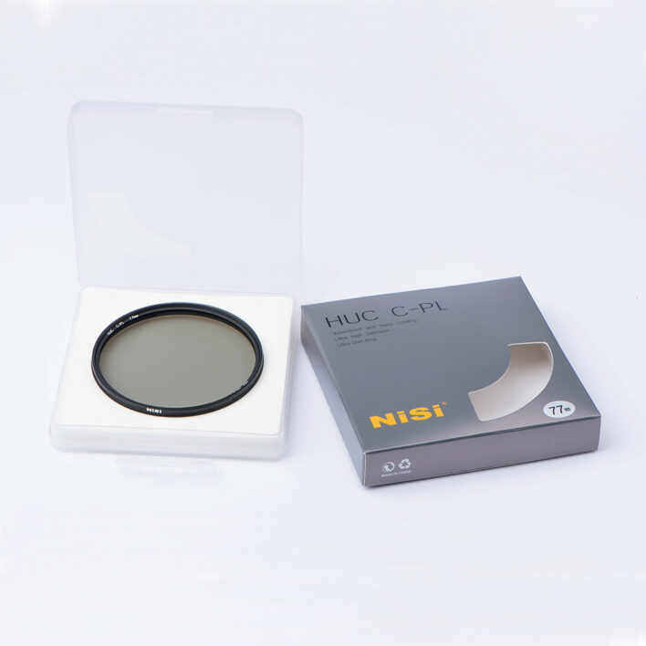 NiSi 72mm HUC C-PL PRO Nano Circular Polarizer Filter Circular CPL Circular Polarising Filters | NiSi Filters Australia | 5