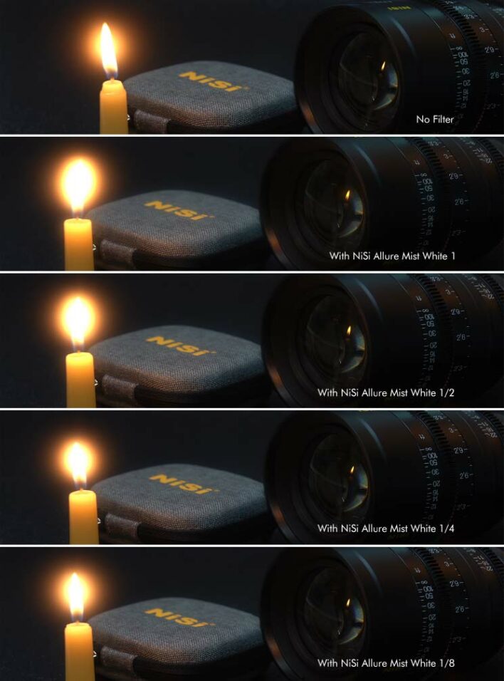 NiSi Cinema 4×5.65” Allure Mist White Filter (1/2 Stop) NiSi Cinema Filters | NiSi Filters Australia | 2