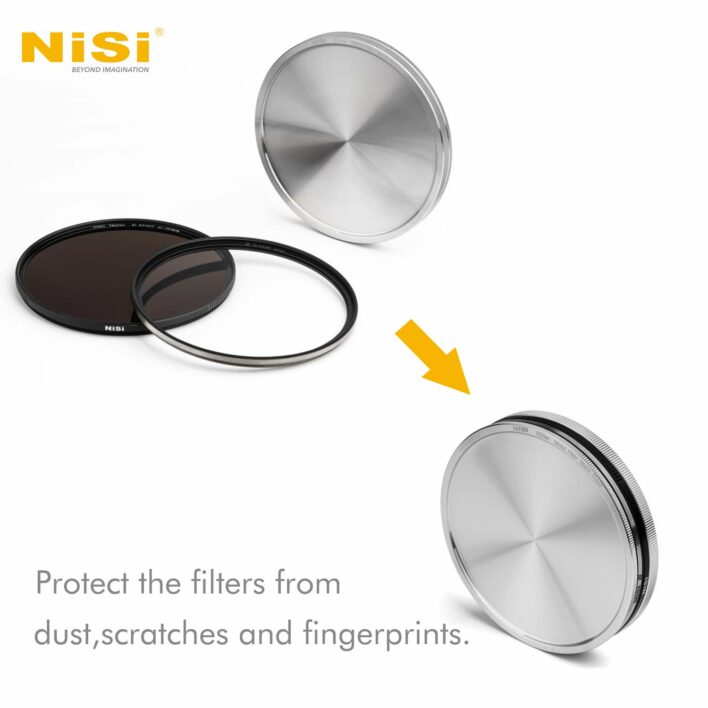 NiSi 72mm Metal Stack Caps Filter Accessories & Cases | NiSi Filters Australia | 2