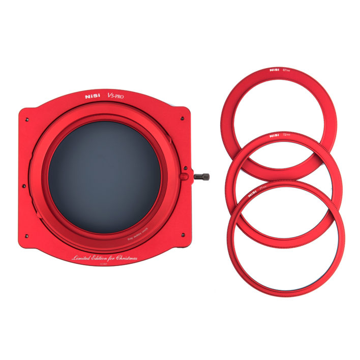 NiSi V5 PRO China Red 100mm Filter Holder Christmas Limited Edition with Enhanced Landscape C-PL (Discontinued) 100mm V5/V5 Pro System | NiSi Filters Australia |