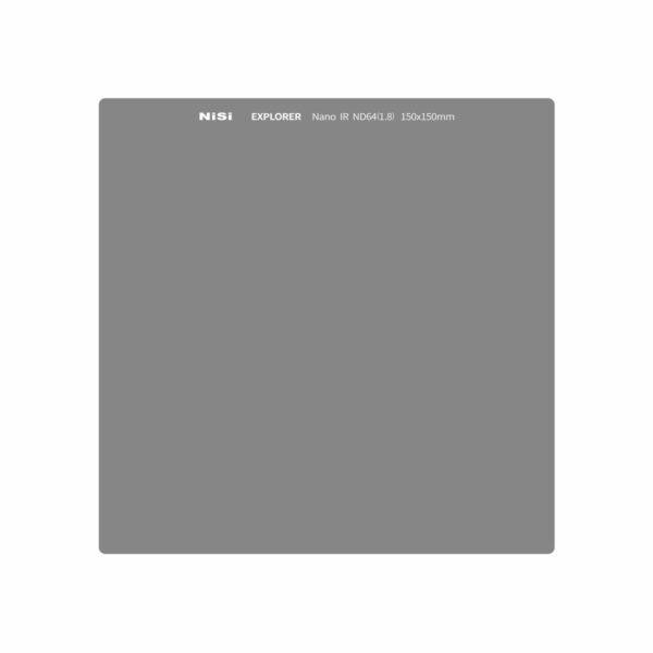 NiSi Explorer Collection 150x150mm Nano IR Neutral Density filter – ND64 (1.8) – 6 Stop NiSi 150mm Square Filter System | NiSi Filters Australia |
