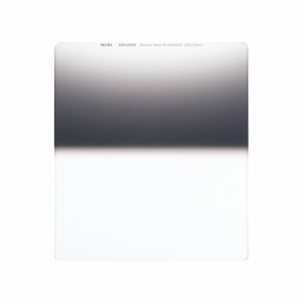 NiSi Explorer Collection 150x170mm Nano IR Reverse Graduated Neutral Density Filter – GND4 (0.6) – 2 Stop NiSi 150mm Explorer Collection | NiSi Filters Australia |