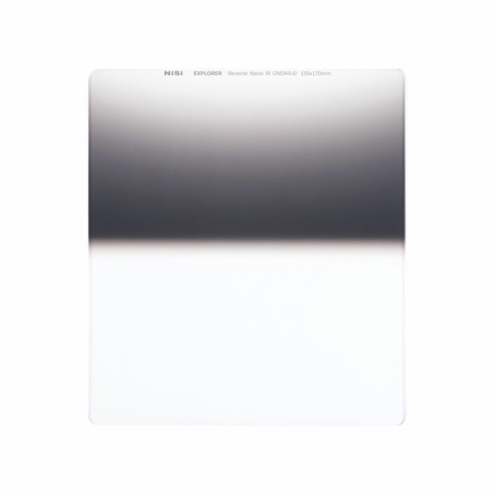 NiSi Explorer Collection 150x170mm Nano IR Reverse Graduated Neutral Density Filter – GND4 (0.6) – 2 Stop NiSi 150mm Square Filter System | NiSi Filters Australia |