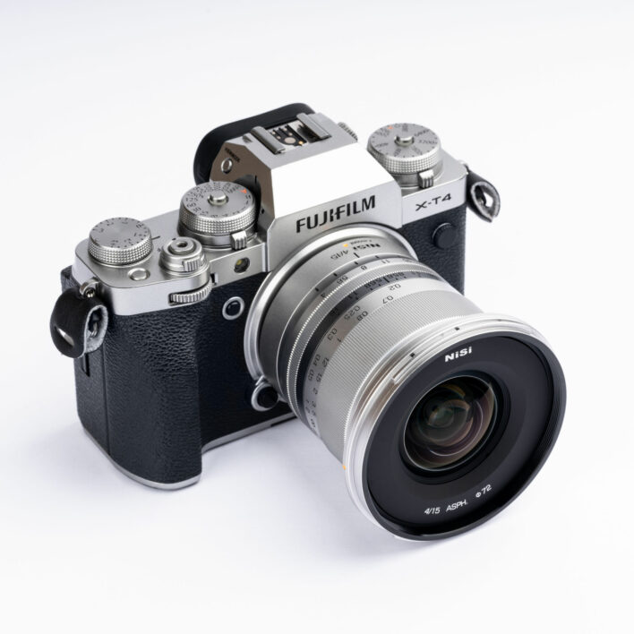 NiSi 15mm f/4 Sunstar Wide Angle ASPH Lens in Silver (Fujifilm X Mount) Fujifilm X Mount | NiSi Filters Australia | 4