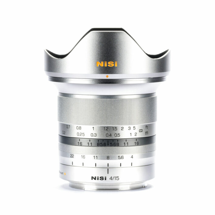 NiSi 15mm f/4 Sunstar Super Wide Angle Full Frame ASPH Lens in Silver (Sony E Mount) NiSi Lenses | NiSi Filters Australia | 2