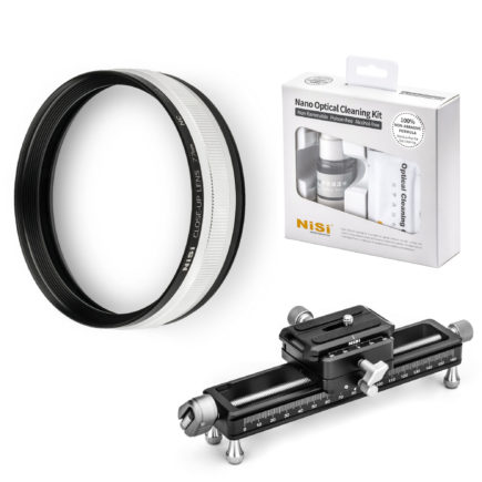 NiSi 77mm Close Up Bundle (77mm Close Up Lens, Macro Rail and Cleaning Kit) Close Up Lens | NiSi Filters Australia |