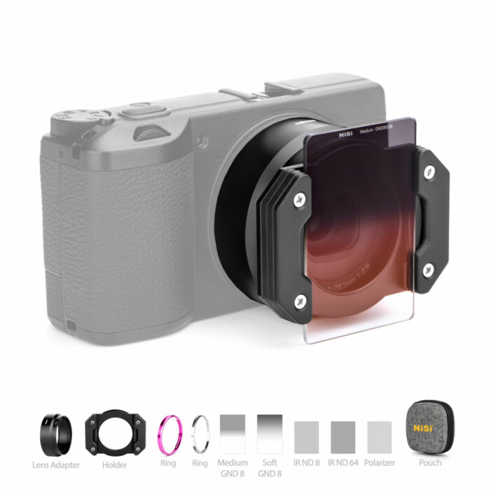 NiSi Compact Filter System for Ricoh GR3x (Master Kit) Filter Systems for Compact Cameras | NiSi Filters Australia |
