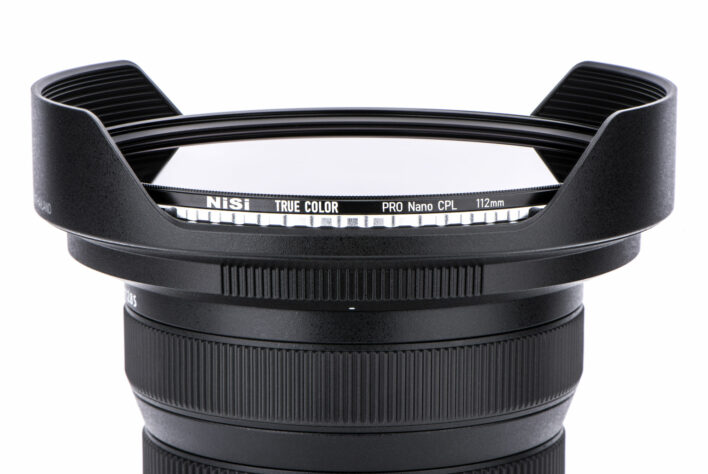 NiSi 112mm Circular True Color Pro Nano CPL Filter for Nikon Z 14-24mm f/2.8S NiSi Circular Filters | NiSi Filters Australia | 6