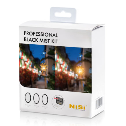 NiSi 49mm Professional Black Mist Kit with 1/2, 1/4, 1/8 and Case Circular Black Mist | NiSi Filters Australia |