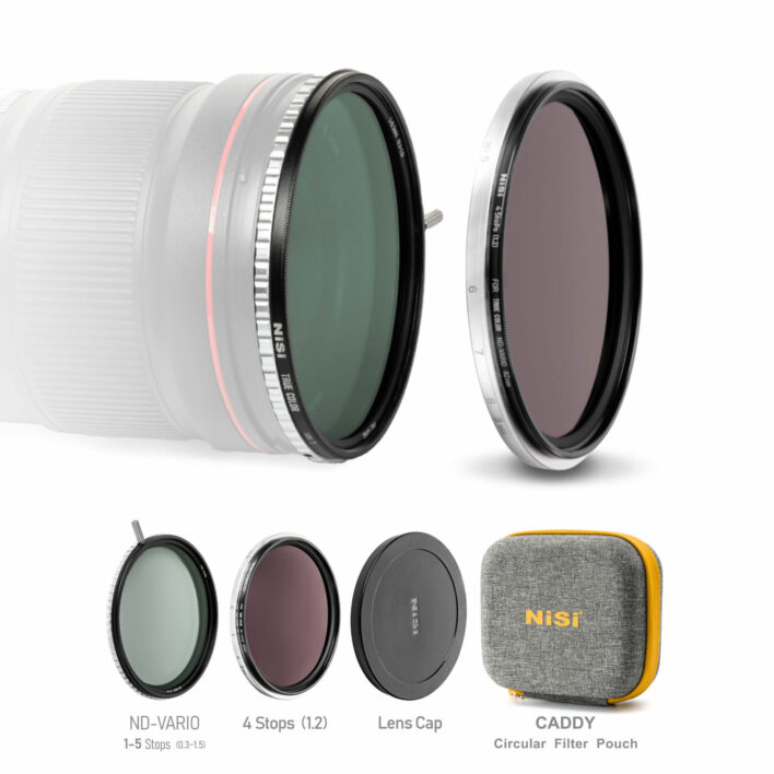 NiSi 82mm Swift True Color VND Kit 1-9 stops (1-5 Stops VND + 4 Stop ND) Swift VND System | NiSi Filters Australia | 2