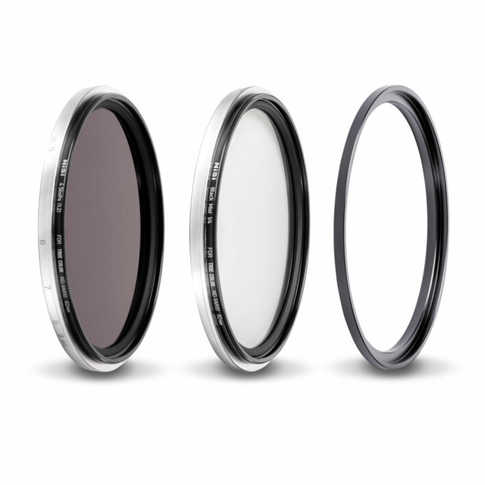 NiSi Swift Add On Kit for NiSi 77mm Swift True Color VND 1-5 Stops (4 Stop ND + Black Mist 1/4) Circular ND-VARIO Variable ND Filters | NiSi Filters Australia |