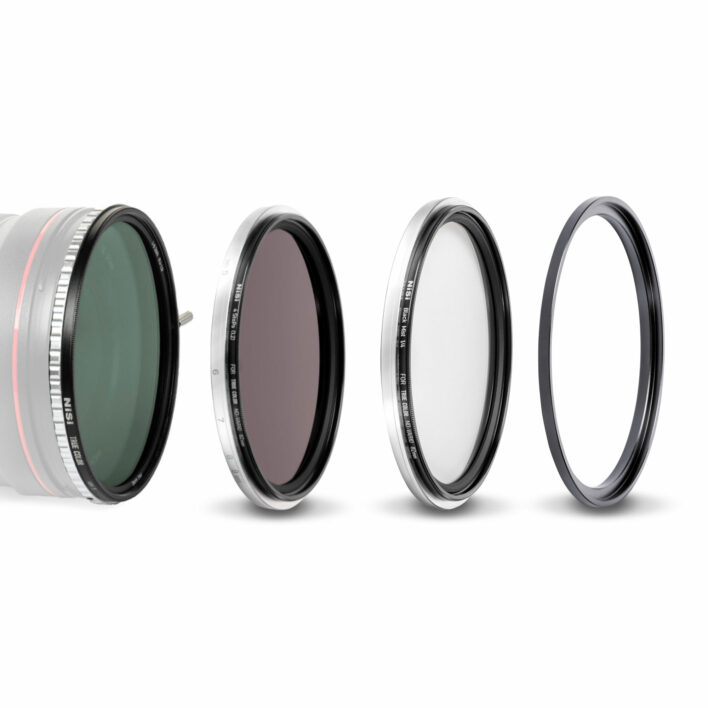 NiSi 72mm Swift VND Mist Kit 1-9 Stops (1-5 Stops VND, 4 Stop ND, Black Mist 1/4) Circular ND-VARIO Variable ND Filters | NiSi Filters Australia |