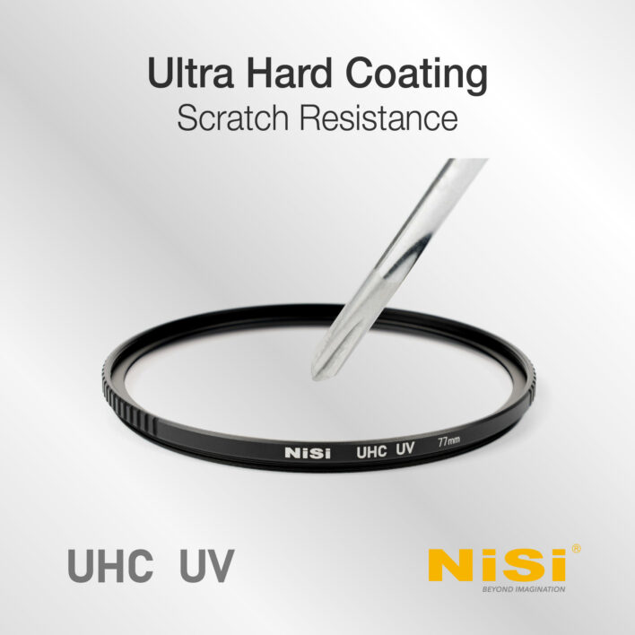 NiSi 58mm UHC UV Protection Filter with 18 Multi-Layer Coatings UHD | Ultra Hard Coating | Nano Coating | Scratch Resistant Ultra-Slim UV Filter Circular UV Filters | NiSi Filters Australia | 6