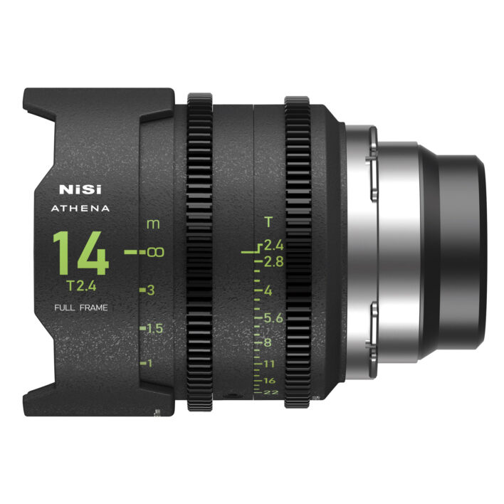NiSi ATHENA PRIME Full Frame Cinema Lens Kit with 5 Lenses 14mm T2.4, 25mm T1.9, 35mm T1.9, 50mm T1.9, 85mm T1.9 + Hard Case (PL Mount) NiSi Athena Cinema Lenses | NiSi Filters Australia | 2