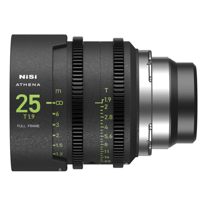 NiSi ATHENA PRIME Full Frame Cinema Lens Kit with 5 Lenses 14mm T2.4, 25mm T1.9, 35mm T1.9, 50mm T1.9, 85mm T1.9 + Hard Case (PL Mount) NiSi Athena Cinema Lenses | NiSi Filters Australia | 3