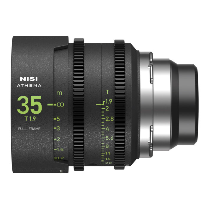 NiSi ATHENA PRIME Full Frame Cinema Lens Kit with 5 Lenses 14mm T2.4, 25mm T1.9, 35mm T1.9, 50mm T1.9, 85mm T1.9 + Hard Case (PL Mount) NiSi Athena Cinema Lenses | NiSi Filters Australia | 4
