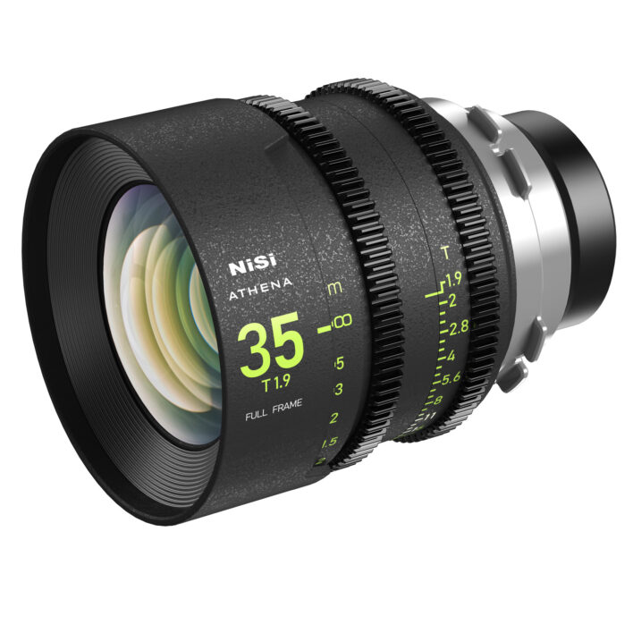 NiSi ATHENA PRIME Full Frame Cinema Lens Kit with 5 Lenses 14mm T2.4, 25mm T1.9, 35mm T1.9, 50mm T1.9, 85mm T1.9 + Hard Case (PL Mount) NiSi Athena Cinema Lenses | NiSi Filters Australia | 7