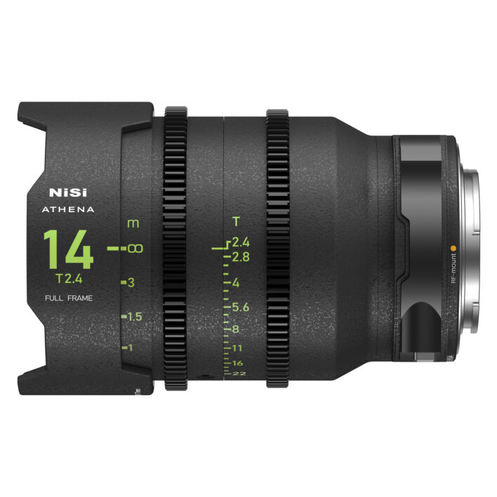 NiSi 14mm ATHENA PRIME Full Frame Cinema Lens T2.4 (RF Mount) NiSi Athena Cinema Lenses | NiSi Filters Australia |
