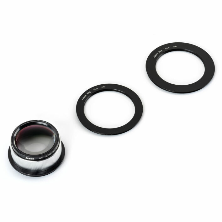 NiSi Close Up Lens Kit NC 49mm (with 62 and 67mm adaptors) Close Up Lens | NiSi Filters Australia | 7