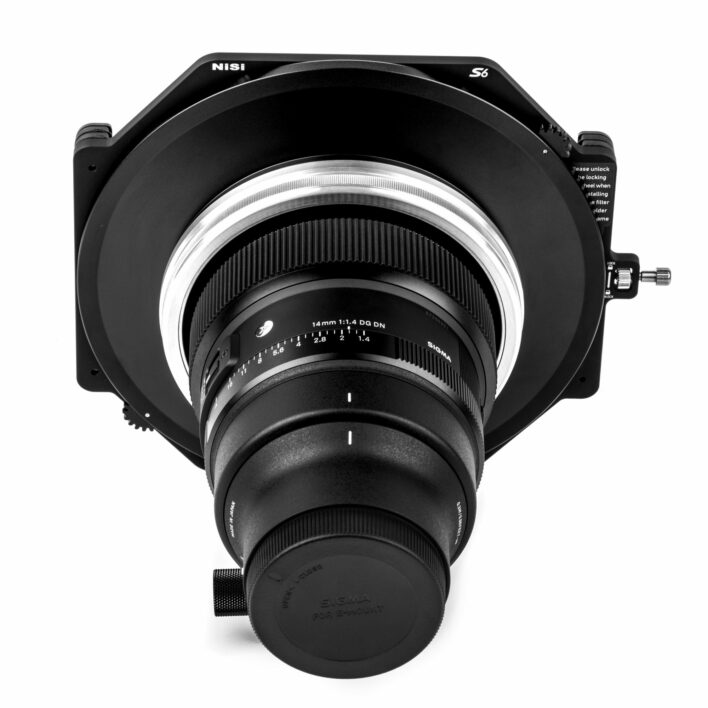 NiSi S6 150mm Filter Holder Kit with True Color NC CPL for Sigma 14mm f/1.4 DG DN Art NiSi 150mm Square Filter System | NiSi Filters Australia | 2