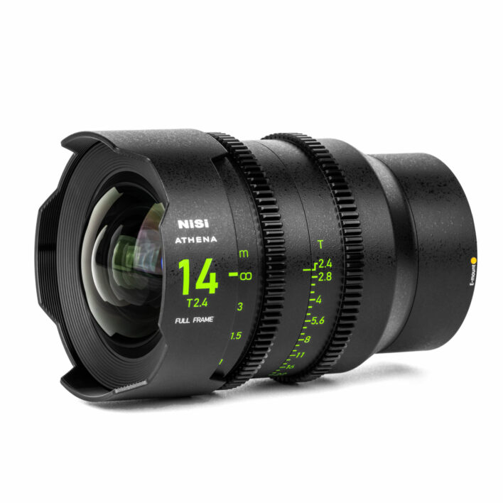 NiSi 14mm ATHENA PRIME Full Frame Cinema Lens T2.4 (E Mount | No Drop In Filter) E Mount | NiSi Filters Australia |