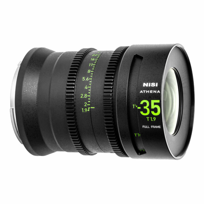 NiSi 35mm ATHENA PRIME Full Frame Cinema Lens T1.9 (G Mount | No Drop In Filter) G Mount | NiSi Filters Australia |