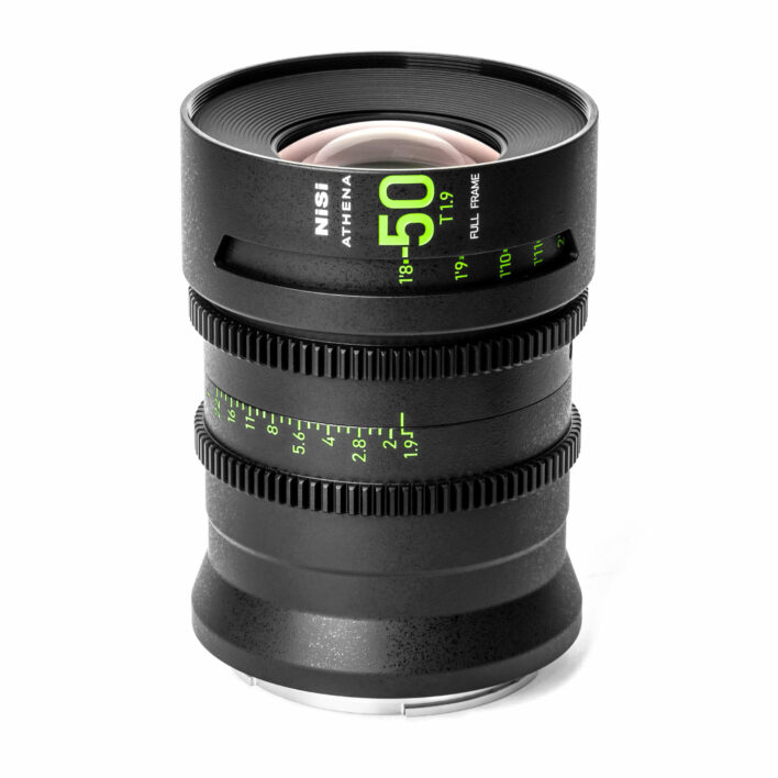 NiSi 50mm ATHENA PRIME Full Frame Cinema Lens T1.9 (G Mount | No Drop In Filter) G Mount | NiSi Filters Australia | 2