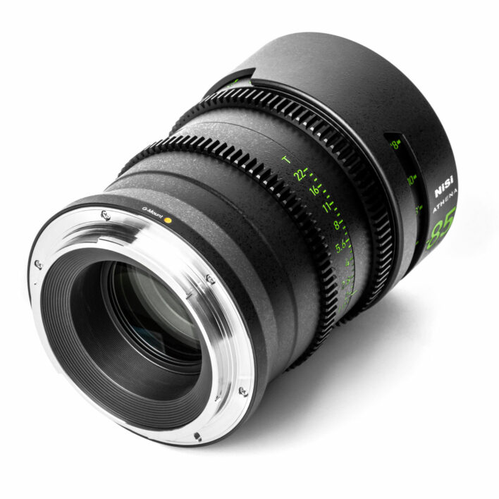 NiSi ATHENA PRIME Full Frame Cinema Lens Kit with 5 Lenses 14mm T2.4, 25mm T1.9, 35mm T1.9, 50mm T1.9, 85mm T1.9 + Hard Case (G Mount | No Drop In Filter) G Mount | NiSi Filters Australia | 17