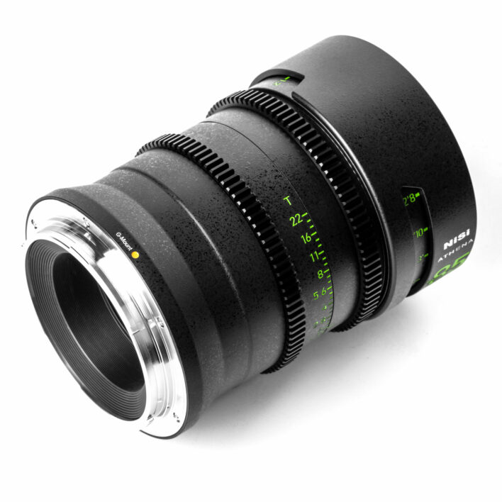NiSi ATHENA PRIME Full Frame Cinema Lens Kit with 5 Lenses 14mm T2.4, 25mm T1.9, 35mm T1.9, 50mm T1.9, 85mm T1.9 + Hard Case (G Mount | No Drop In Filter) G Mount | NiSi Filters Australia | 15
