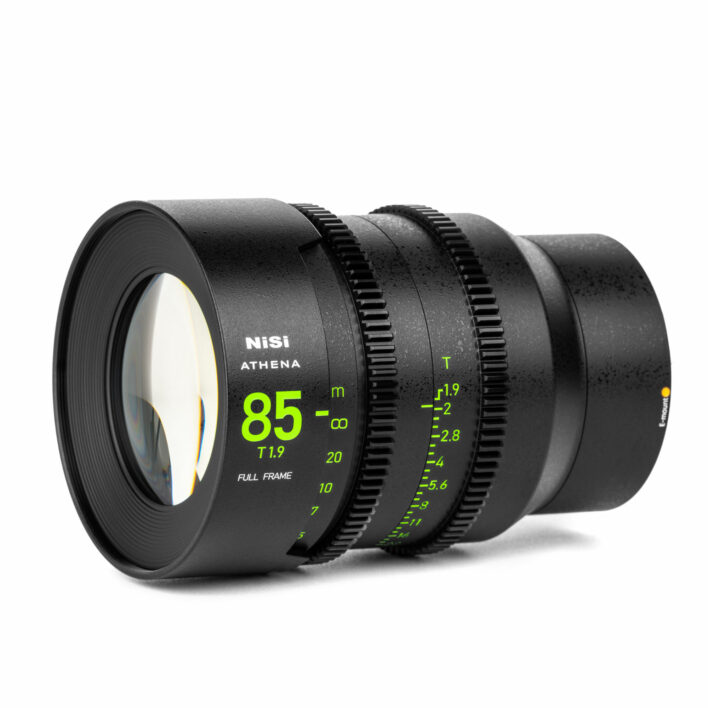 NiSi 85mm ATHENA PRIME Full Frame Cinema Lens T1.9 (E Mount | No Drop In Filter) E Mount | NiSi Filters Australia |