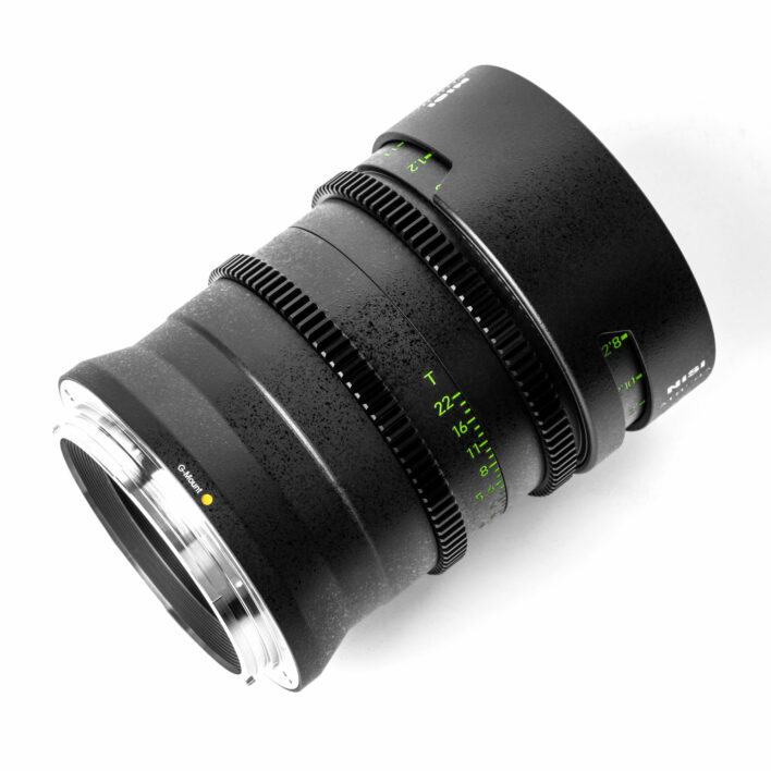 NiSi ATHENA PRIME Full Frame Cinema Lens Kit with 5 Lenses 14mm T2.4, 25mm T1.9, 35mm T1.9, 50mm T1.9, 85mm T1.9 + Hard Case (G Mount | No Drop In Filter) G Mount | NiSi Filters Australia | 18