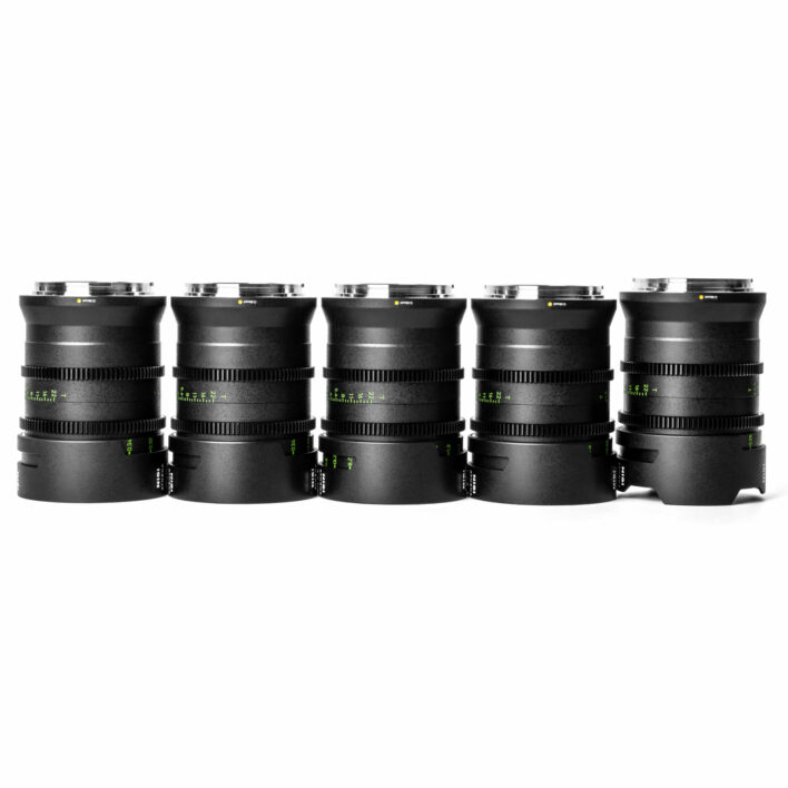 NiSi ATHENA PRIME Full Frame Cinema Lens Kit with 5 Lenses 14mm T2.4, 25mm T1.9, 35mm T1.9, 50mm T1.9, 85mm T1.9 + Hard Case (G Mount | No Drop In Filter) G Mount | NiSi Filters Australia | 6