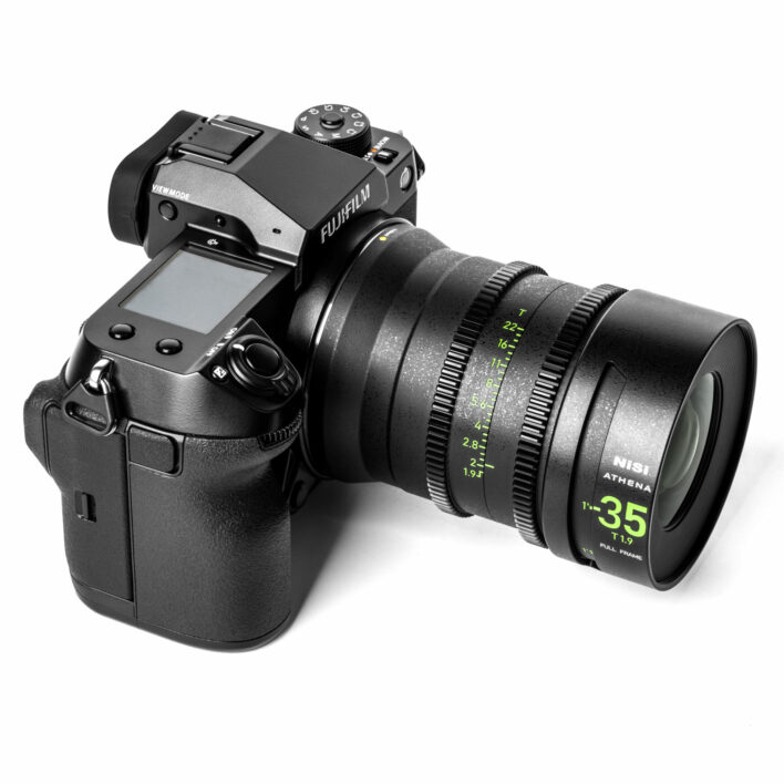 NiSi ATHENA PRIME Full Frame Cinema Lens Kit with 5 Lenses 14mm T2.4, 25mm T1.9, 35mm T1.9, 50mm T1.9, 85mm T1.9 + Hard Case (G Mount | No Drop In Filter) G Mount | NiSi Filters Australia | 13