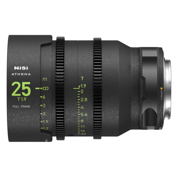 NiSi 25mm ATHENA PRIME Full Frame Cinema Lens T1.9 (L Mount) L Mount | NiSi Filters Australia |