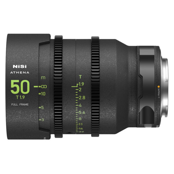 NiSi 50mm ATHENA PRIME Full Frame Cinema Lens T1.9 (L Mount) L Mount | NiSi Filters Australia |