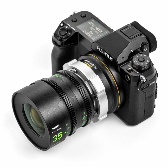 NiSi ATHENA PL-GFX Adapter for PL Mount Lenses to Fujifilm G-Mount Mount Cameras Athena Adaptors | NiSi Filters Australia | 14