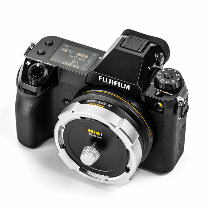 NiSi ATHENA PL-GFX Adapter for PL Mount Lenses to Fujifilm G-Mount Mount Cameras Athena Adaptors | NiSi Filters Australia | 17