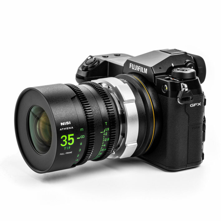NiSi ATHENA PL-GFX Adapter for PL Mount Lenses to Fujifilm G-Mount Mount Cameras Athena Adaptors | NiSi Filters Australia | 8