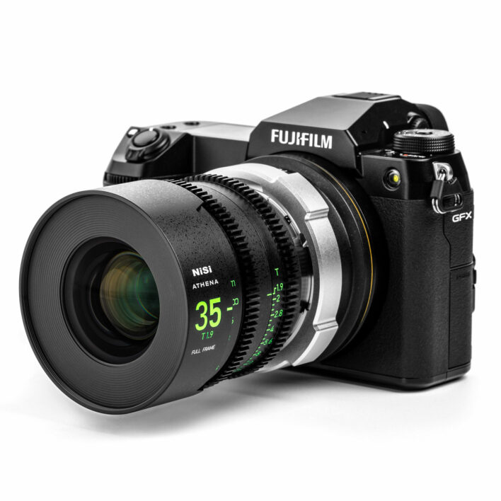 NiSi ATHENA PL-GFX Adapter for PL Mount Lenses to Fujifilm G-Mount Mount Cameras Athena Adaptors | NiSi Filters Australia | 9