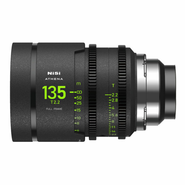 NiSi 135mm ATHENA PRIME Full Frame Cinema Lens T2.2 (PL Mount) NiSi Athena Cinema Lenses | NiSi Filters Australia |