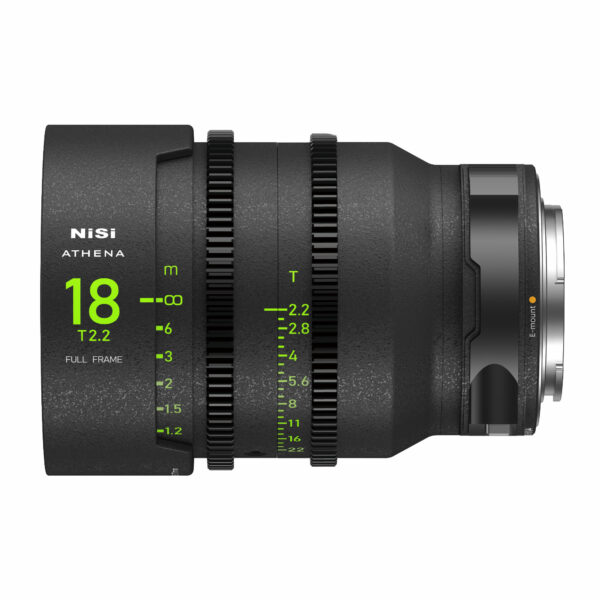 NiSi 18mm ATHENA PRIME Full Frame Cinema Lens T2.2 (E Mount) E Mount | NiSi Filters Australia |