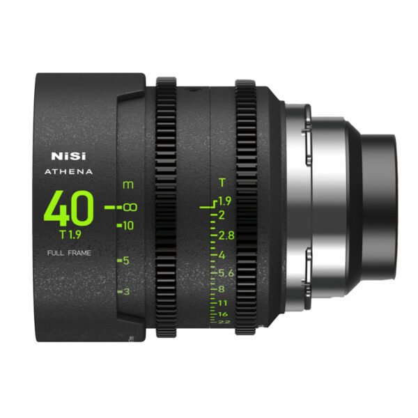 NiSi 40mm ATHENA PRIME Full Frame Cinema Lens T1.9 (PL Mount) NiSi Athena Cinema Lenses | NiSi Filters Australia |