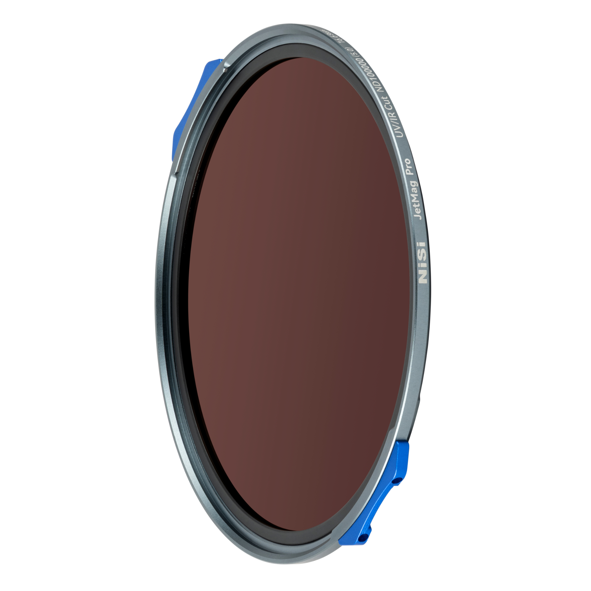 NiSi JetMag Pro FS ND100000 UV/IR Cut 82MAG magnetic solar filter with blue locking handles