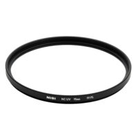 NiSi 95mm NC UV telephoto filter three quarter view