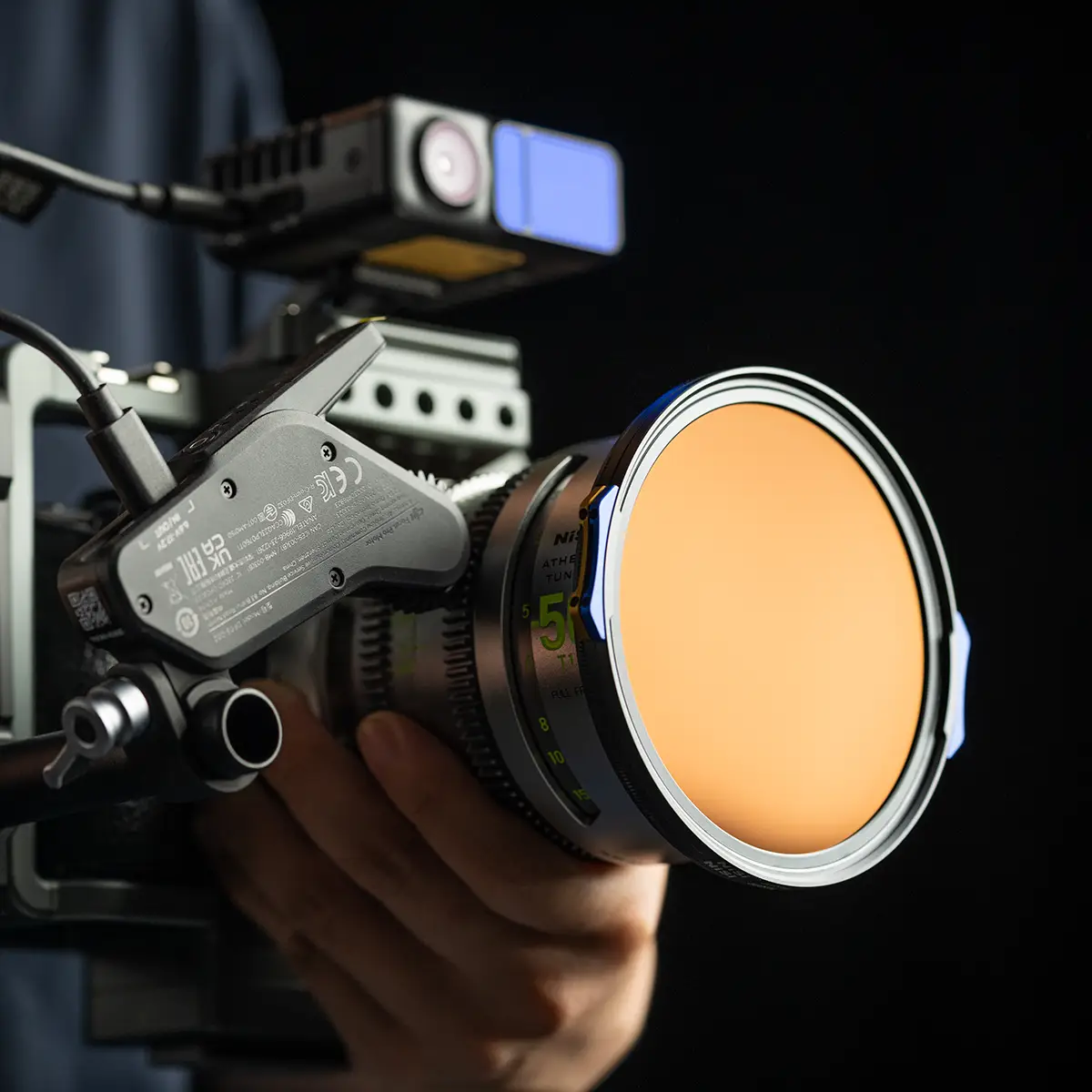 NiSi filter in use