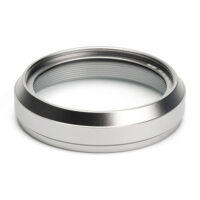 NiSi NC UV Filter II 49mm for Fujifilm X100, silver filter, three quarter view