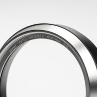 NiSi NC UV Filter II 49mm for Fujifilm X100, silver filter frame engraving detail