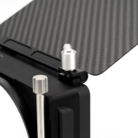 NiSi JetMag Pro Matte Box with Carbon Fiber Top Flag, carbon fiber flag and clamp knobs
